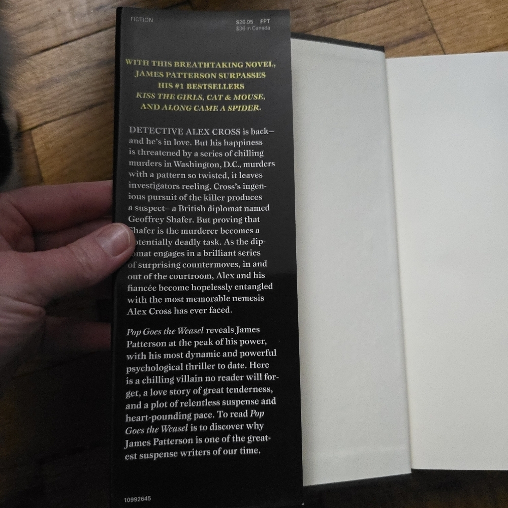 James Patterson 1st Edition Pop Goes The Weasel & Helen Prejean Dead Man Walking - Picture 5 of 10